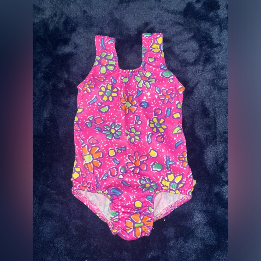 Vintage 90s Baby One Piece Bathing Suit